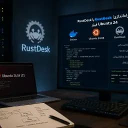 نصب و راه‌اندازی RustDesk با Docker روی Ubuntu 24