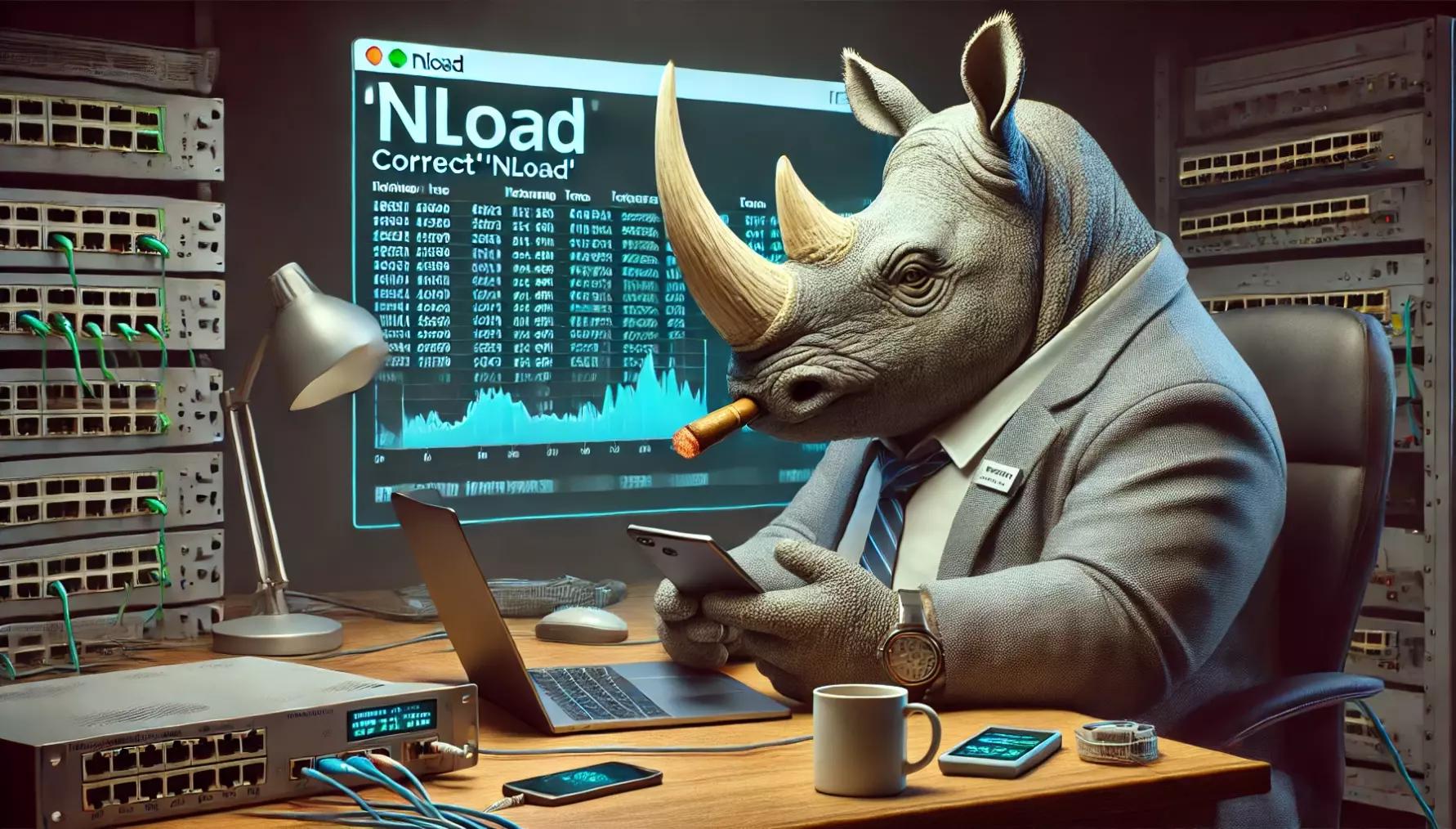 آموزش جامع دستور apt install nload و نحوه استفاده از ابزار nload